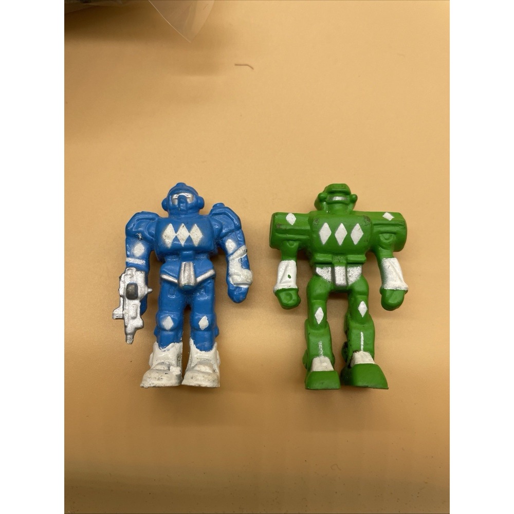 Vintage Soma Sonic Ranger Warriors Action Figures 2" Lot‎ of 2